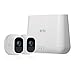 Arlo Pro 2 Home Security Camera System (2 pack) with Siren, Wireless, Rechargeable, 1080p HD, Audio, Indoor or Outdoor, Night Vision, Compatible with Alexa (VMS4230P) (Renewed)