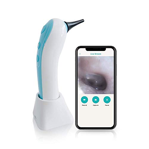Remmie Otoscope for Ear Nose Throat, WiFi Ear Camera, FDA Registered