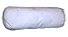 ReynosoHomeDecor COVER-6x18 Inch White Cotton-Blend Zippered Bolster Cylindrical Pillow Cover