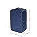 Travel Shoe Bags, Foldable Waterproof Shoe Pouches Organizer-Double Layer (2 Navy Bag)