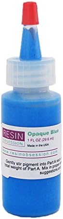 Resin Obsession Opaque Blue Color Pigment - 1 Ounce
