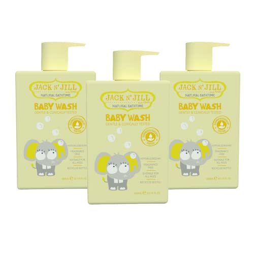Jack N' Jill Natural Bathtime Baby Wash Baby Soap Sensitive Skin, Hypoallergenic Baby Wash