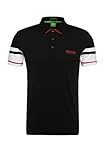 Hugo Boss 'Paule Pro' Collared Polo Shirt, Black (XLARGE)