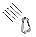 Ubrokeifixit P580 P585 Touch Stylus S Pen Replacement Tips/Nibs for Samsung Galaxy Note 3/Note 4/Note 5/P580 P585/P900 P905/P600 P605/P350 P355/P550 P555 Black