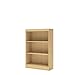 South Shore Axess 3-Shelf Bookcase-Natural Maple, 45-inch