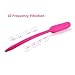 10 Frequency Silicone Male Vibrant Toys Kit Pleasure Stick for Men Black