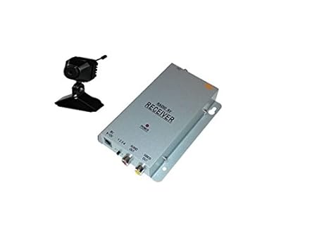 KesCom® 811N Mini Farb Funk Kamera Security Überwachung , Kanal 1 bis 4 erhältlich (nicht einstellbar) inkl. 4 Kanal Empfänge