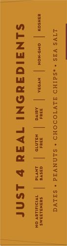 LARABAR PEANUT BUTTER CHOCOLATE CHIP, FRUIT AND NUT BARS, GLUTEN FREE AND VEGAN, 9.6 OZ, 6 CT