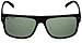 Dot Dash Sidecar Polarized Sunglasses,Black Satin,55 mm