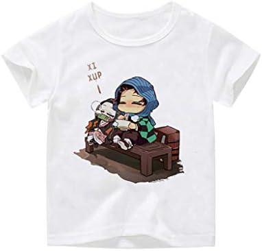 鬼滅の刃 Tシャツ 子供 半袖 男の子 女の子 夏服 男女兼用 柔らかい かわいい アニメ プリント キッズ イベント 炭治郎 プレゼント 誕生日 グッズ 不死川実弥 義勇 禰豆子 無一郎 善逸 商舗 しのぶ 服 蜜璃 衣装 伊之助
