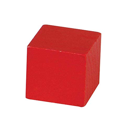 hand2mind Wood Blocks, Counting Cubes for Kids Math, 1 Inch Blocks for ...