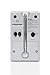 Tivoli Audio iPAL Portable Audio Laboratory AM/FM Radio, Silver/White