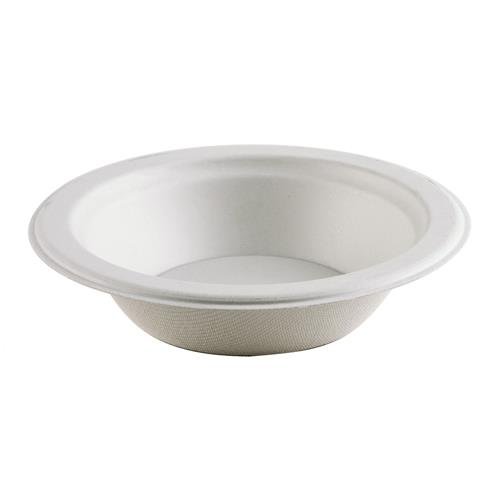 Eco-Products - Renewable & Compostable Sugarcane Bowls - 12oz. Disposable Soup Bowl - (20 Packs of 50) EP-BL12