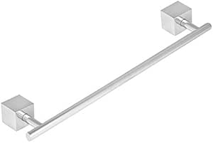 BATHSTAGE Toallero Barra, Acabado Cromo, Plateado: Amazon.es: Hogar
