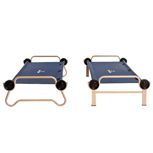 Disc-O-Bed Large Cam-O-Bunk Cot with Organizers - Thumbnail 3