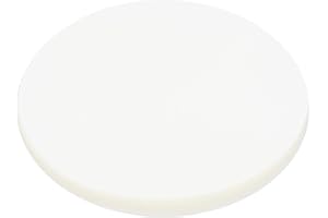 100Pcs Badge Film, Transparent PVC Circle Badge Protective Film Covers for Round Badge Button DIY Arts Crafts Supplies