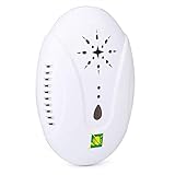 Ultrasonic Pest Repeller for Pest Control, 3 in 1 Electronic Bug Repellet Plug-in Indoor. Repel Bugs Mice Roaches Ants Spiders Rats Bats Bedbugs Birds Flies Mosquitoes Fleas Rodents and Insects