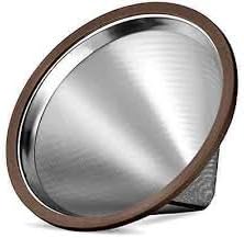Stainless Steel coffee filter,Pour Over Cone Dripper and Reusable Coffee Filter ,Coffee cone filter