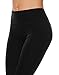 Vesi Star Women's Flexible Exercise Pants (Large, Black L712)