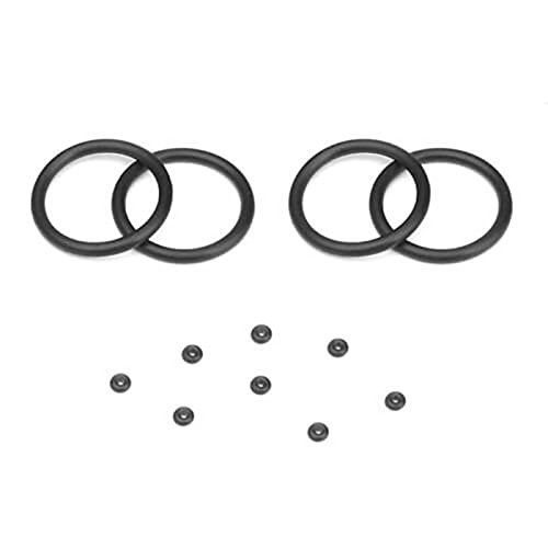 TEKNO RC LLC Emulsion O-ring Set (4 Cap Seals, 8 Emulsion Screw O-Rings) for TKR8702 Shock Cap