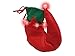 Nicky Bigs Novelties Light Up Santa's Helper Elf Shoes, Red Green, One Size