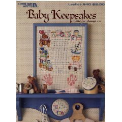 Baby Keepsakes - By Terrie Lee Steinmeyer - Leisure Arts - #540 - 1987 - Counted Cross Stitch by Terrie Lee Steinmeyer (Pamphlet)