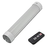 URAURORA LED Camping Light Bulbs Rechargeable Outdoor Portable Lamp with 5 Levels Dimmable Magnet Remote Control for Household Hiking Fishing Emergency