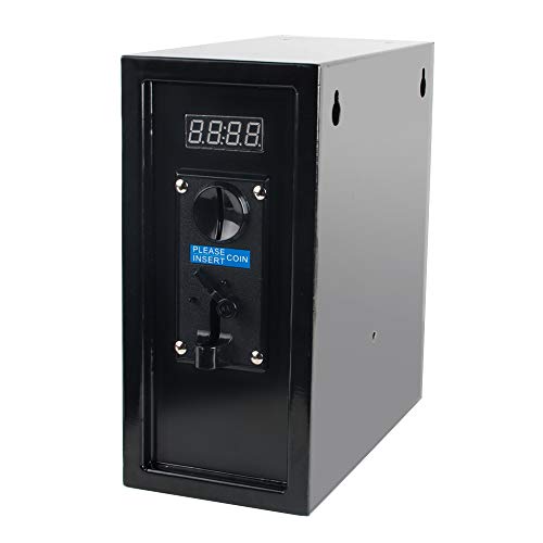 Enshey Coin Operated Timer Control Box Power Supply Board with Programmable Control Multi Coin Selector Acceptor for Vending Machine, Arcade Machine, Washing Machine, Massage Chair - Thumbnail 7