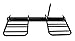 Quick Products QPRBM2R RV Bumper-Mounted 2-Bike Rack with Adjustable Width and Stabilizer Post