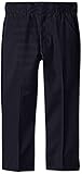Classroom School Uniforms Little Boys' Flat Front Pant with Adjustable Waist