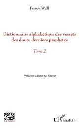 Dictionnaire alphabétique des versets des douze derniers prophètes