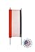 Kidkusion Driveway Safety Net | Not Retractable | Orange | 18' | Outdoor Barrier; Playtime Safety; Yard Safety