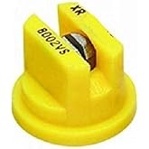 TeeJet Extended Range Flat Spray Tip Yellow 80&deg; Polymer w/SS Insert XR8002VS