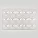 EORTA 2 Pack/30 Cavity Sugar Flower Drying Mold Fondant Shaping Tray Plastic Cake Decoration Baking Tools for Sugarcraft, Gum, Paste Chocolate, DIY, Clear, 9