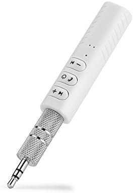 Bluetooth 4.1 Receiver,AoLiPlus Protable Wireless Blurtooth Car Adapter &amp; Hands-Free Car Kits Mini Music Adapter for Home/Car Audio Music Streaming Stereo System（White）