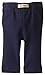 L'ovedbaby Unisex-Baby Newborn Organic Signature Pants, Navy, 3/6 Months