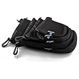 Lightdow 4pcs Pack Lens Pouch 5mm Thick Soft Neoprene DSLR Lens Bag