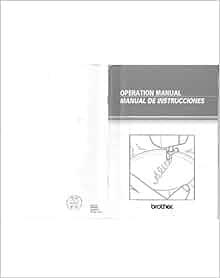 Brother XL-3100 Sewing Machine Owners Instruction Manual