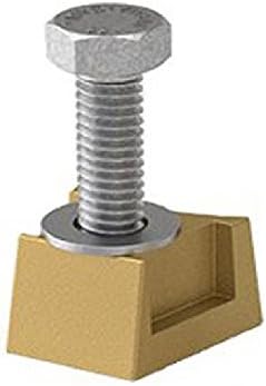 Perma-Cast PW 3" Wedge Style Anchors Bronze with Bolt - 1 Kit only