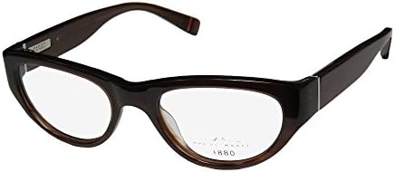 Marius Morel 1880 1970m Mens/Womens Ophthalmic Popular Design Designer Full-rim Eyeglasses/Eyeglass Frame (50-19-135, Brown)