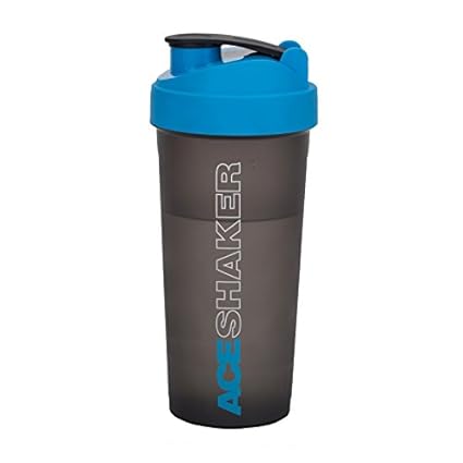 Jaypee plus Ace Shaker with Blending Ball, 700 ML, Grey Blue