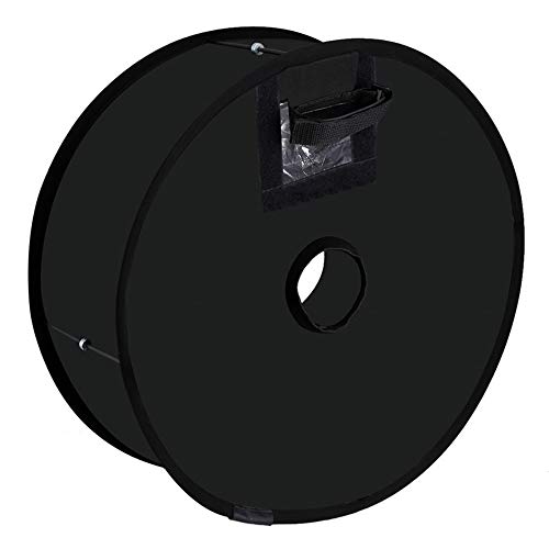 POTENCO 45cm Ring Softbox Speedlight Round Style Flash Light Shoot Soft Box Foldable Soft Flash Light Diffuser