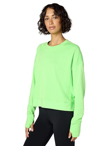 Sweaty Betty After Class Cropped Crewneck Sweatshirt