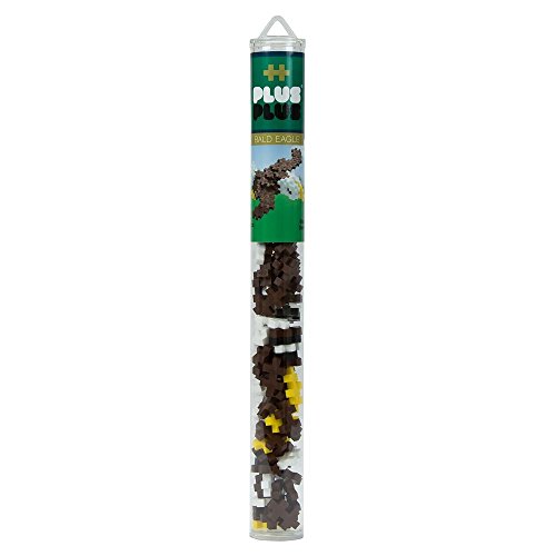 Plus-Plus - Mini Maker Tube - Bald Eagle - 70 pc
