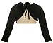 Cozy Bolero Jacket Cover Sweater Pink White Ivory Black