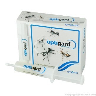 2 Tubes Optigard Ant Gel Bait with 1 Plunger 30 grams per tube Comparable to Advion Advance Maxforce and Intice Ant Baits ~~For indoor and outdoor control of structure-invading ants including argentine ants, carpenter ants, and ghost ants and other nuisance ant pests; excluding fire, harvester and pharaoh ants.