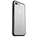 OTTERBOX Symmetry Clear Series Case for iPhone 8 Plus & iPhone 7 Plus (ONLY) - Frustration FRĒe Packaging - Black Crystal (Clear/Black)