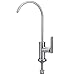 HOMEIDEAS Single Handle Drinking Water Faucet, Cold Water Filter Faucet, Food Grade 304 Stainless Steel Beverage Faucet, Lead-Free Water Spigot Brushed Nickel Finished