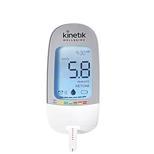 Kinetik Wellbeing Blood Glucose Monitoring System – in Association with St John Ambulance – Test Strips Available on NHS Prescriptions