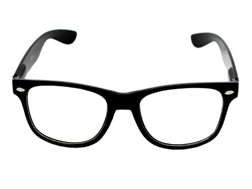 CLEAR LENS 80's Style Vintage